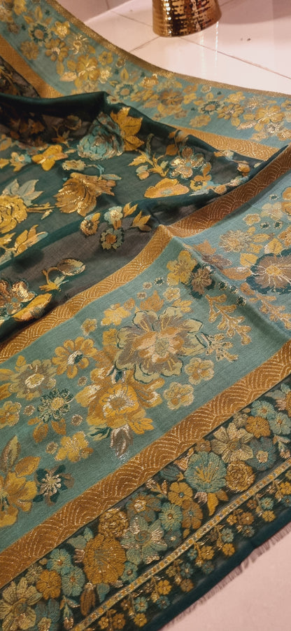 Eid edition: Silk kaani shawl