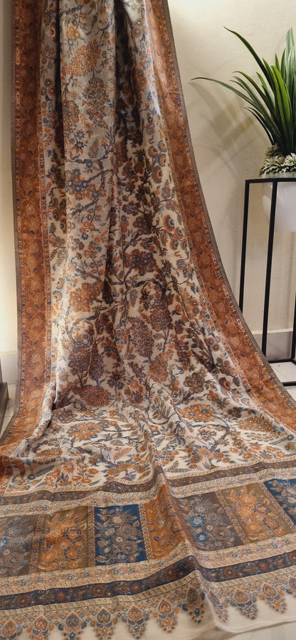 Silk kaani shawl