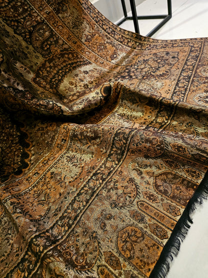 Reversible moonlight gandhara kaani shawl