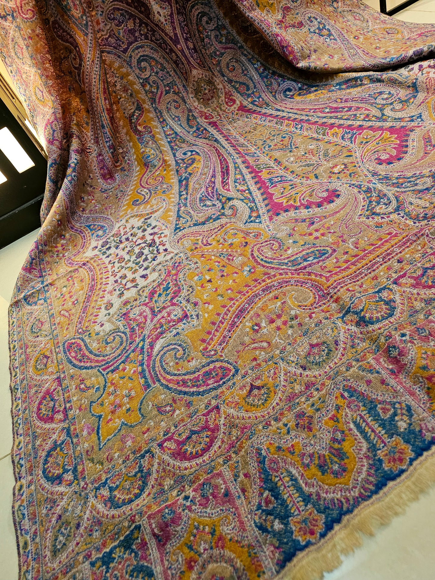 Tabriaz persian kaani pashmina shawl
