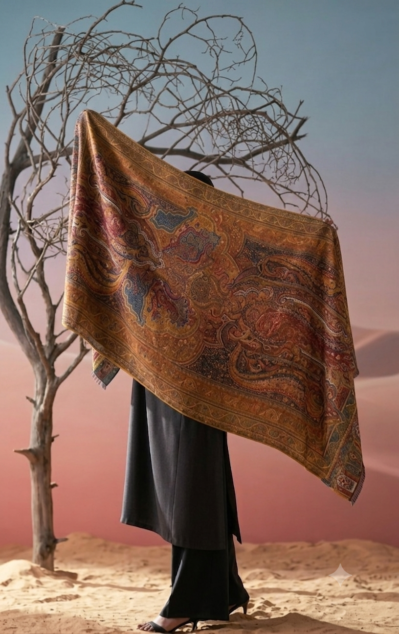 Unisex kaani shawl: Pashmina