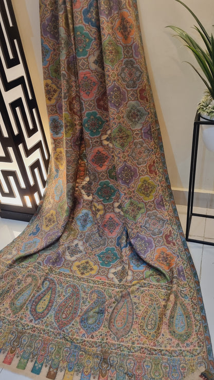 Kaani shawl pashmina