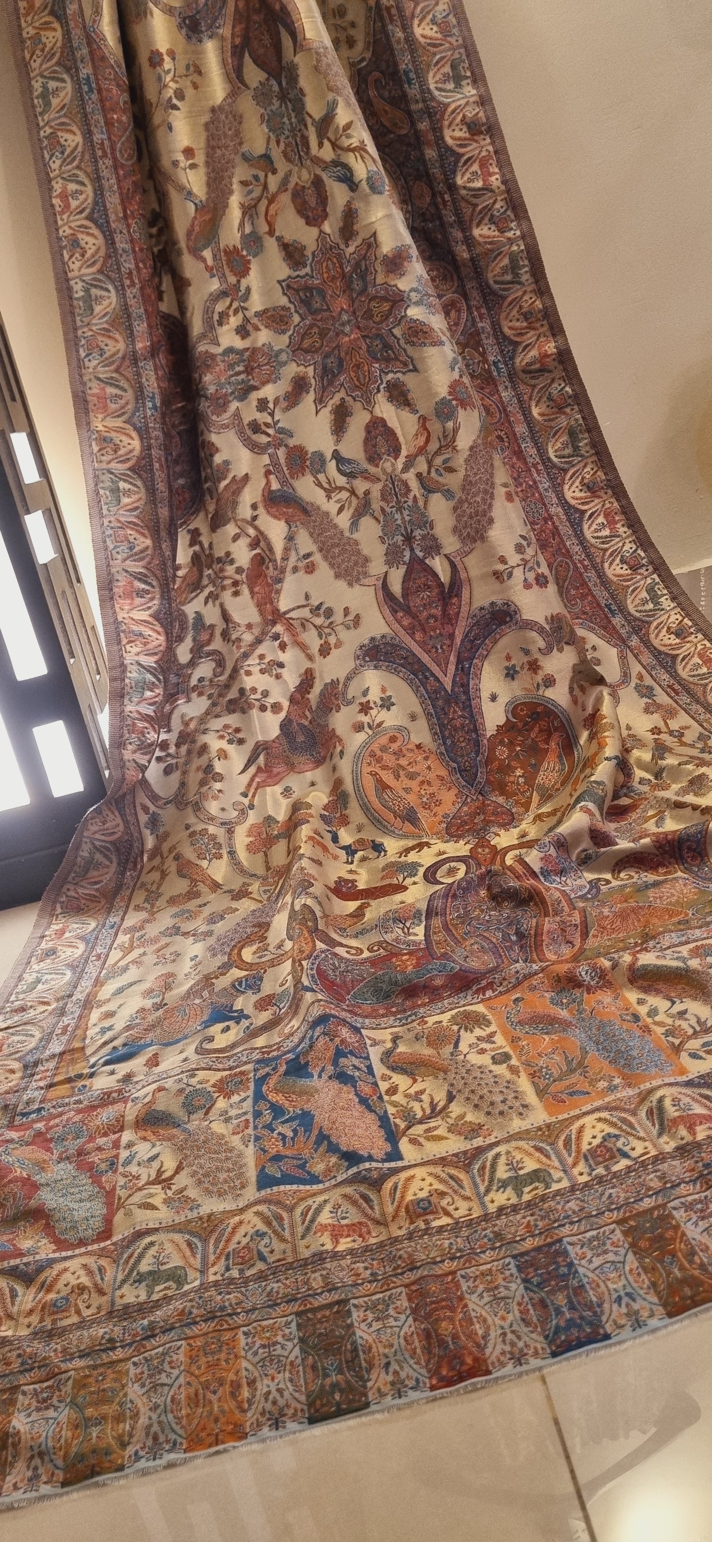 Moonlight silky pashmina shawl