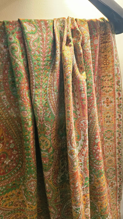 Reversible persian kaani: Pashmina