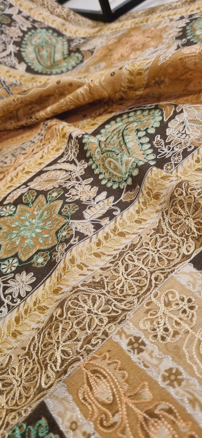 Reelkar embroidered pashmina