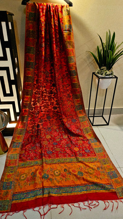 Silk kaani shawl