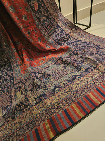 Jodha akbar reversible moonlight kaani shawl