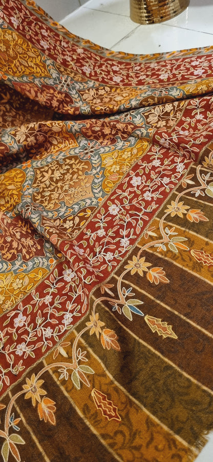 Reelkar embroidered pashmina