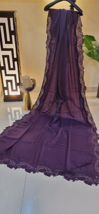 Pashmina chantilly shawl