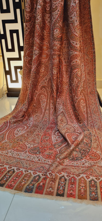 Reversible Persian kaani shawl