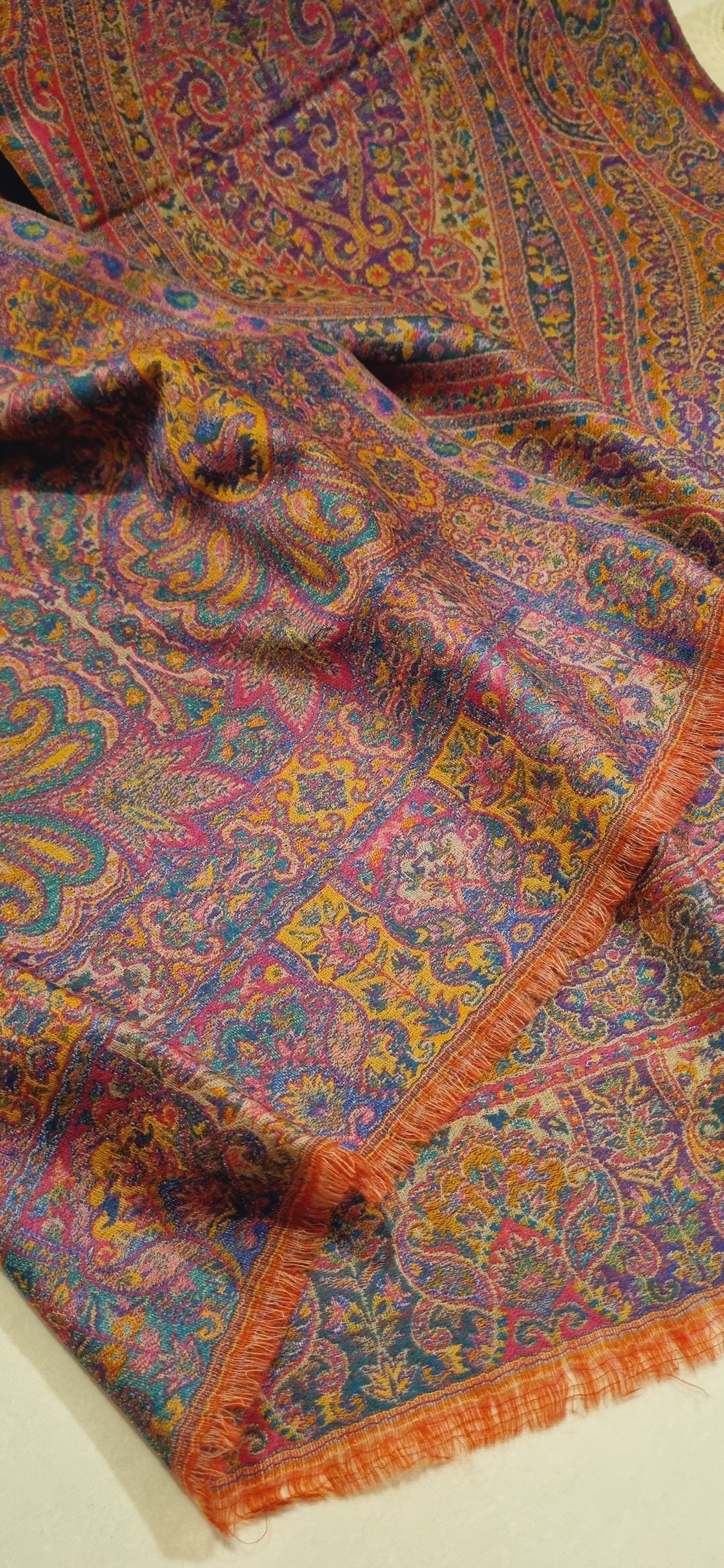 Persian reversible kaani shawl