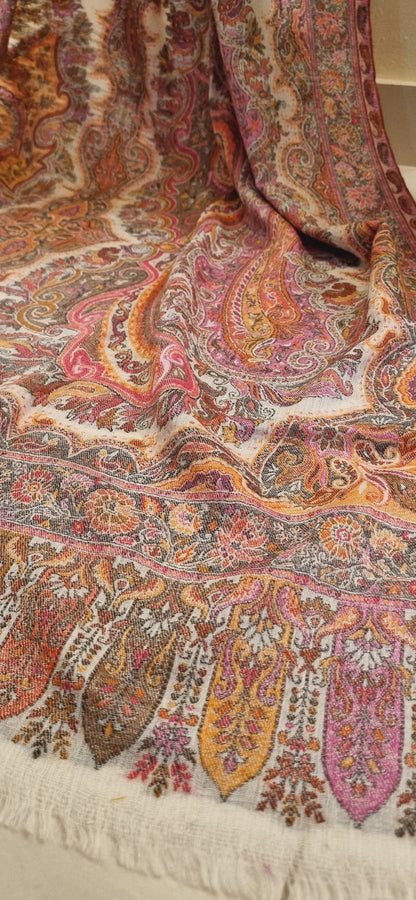 Persian kaani antique shawl
