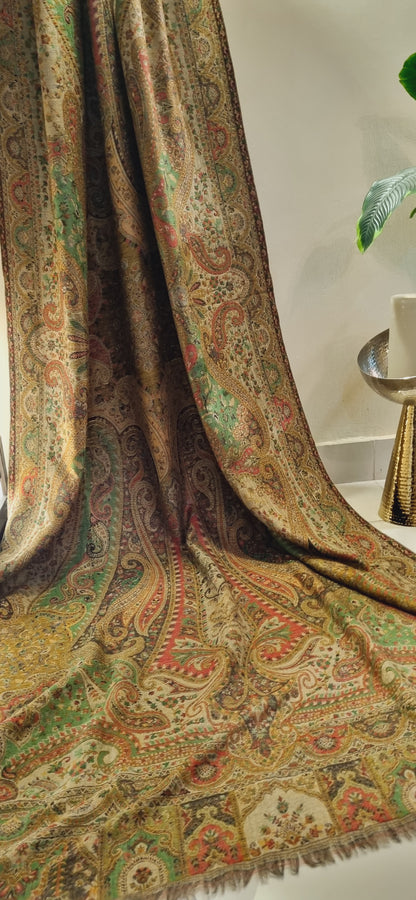 Persian reversible kaani shawl