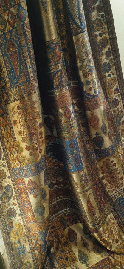 Mariana's moonlight silky kaani shawl