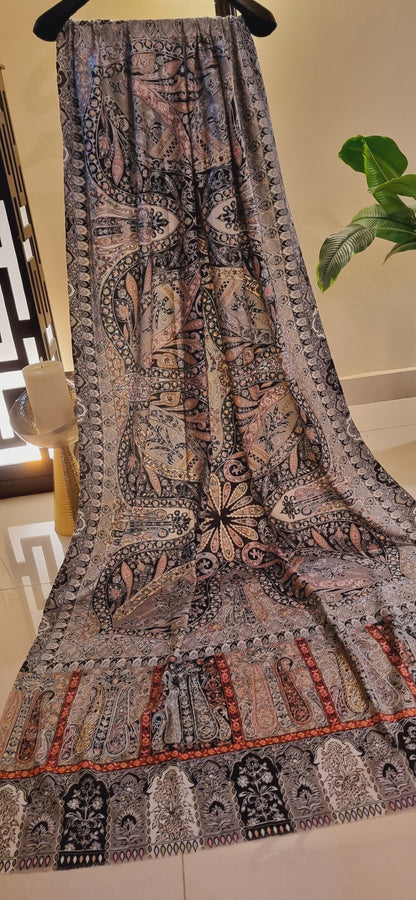 Reelkar embroidered pashmina