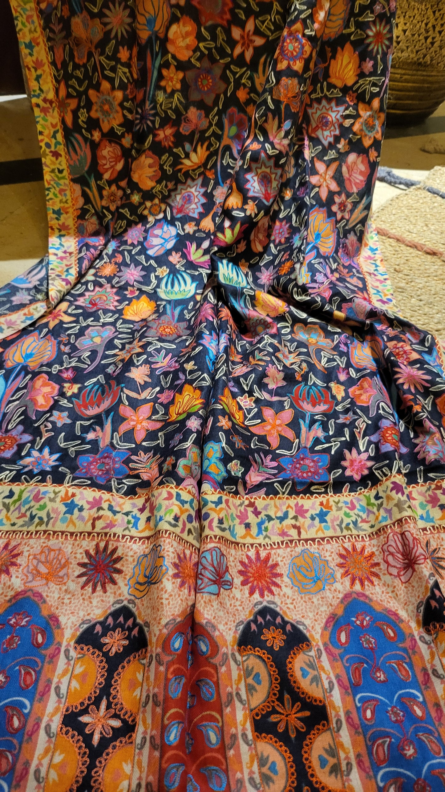 Kalamkari : Mini shawl