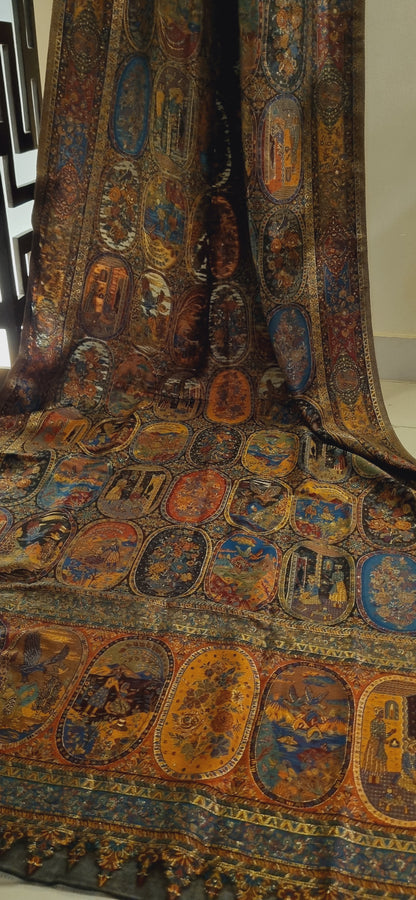 Silk kaani shawl
