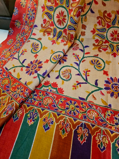 Kalamkar pashmina shawl