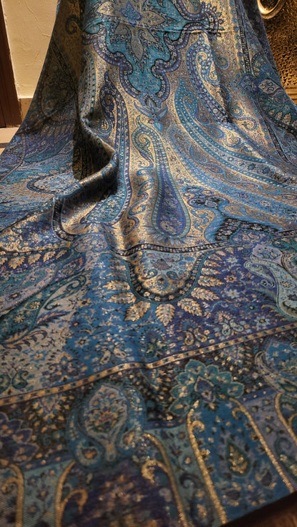 Ocean blue : Gandhara reversible moonlight