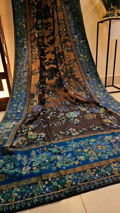 Silk kaani shawl