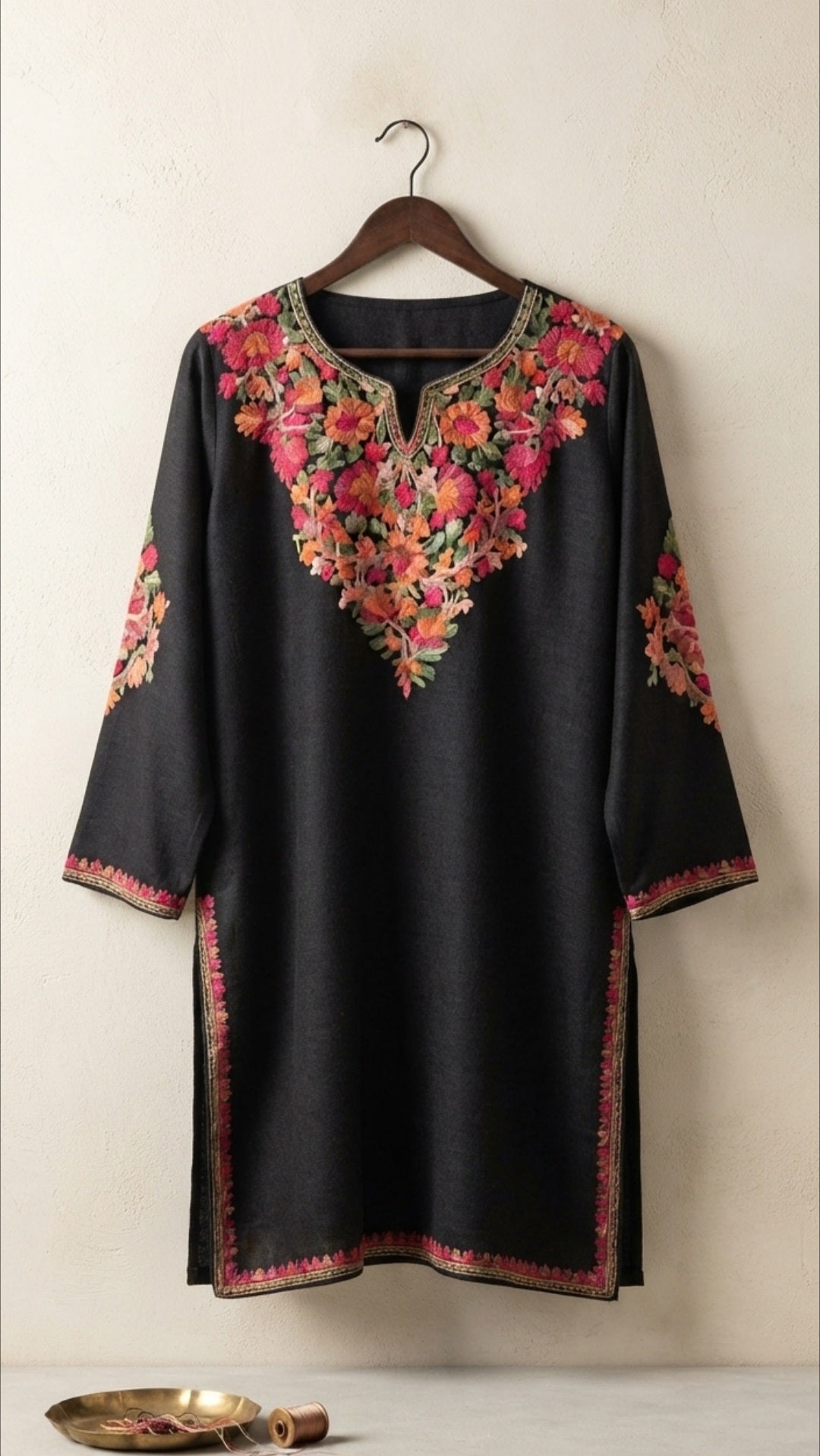 Kashmiri phiran: Pashmina