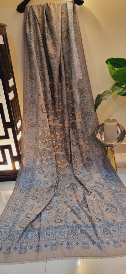 Woolen pashmina kaani shawl