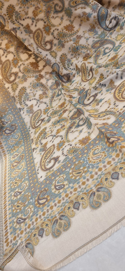 Woolen pashmina kaani shawl