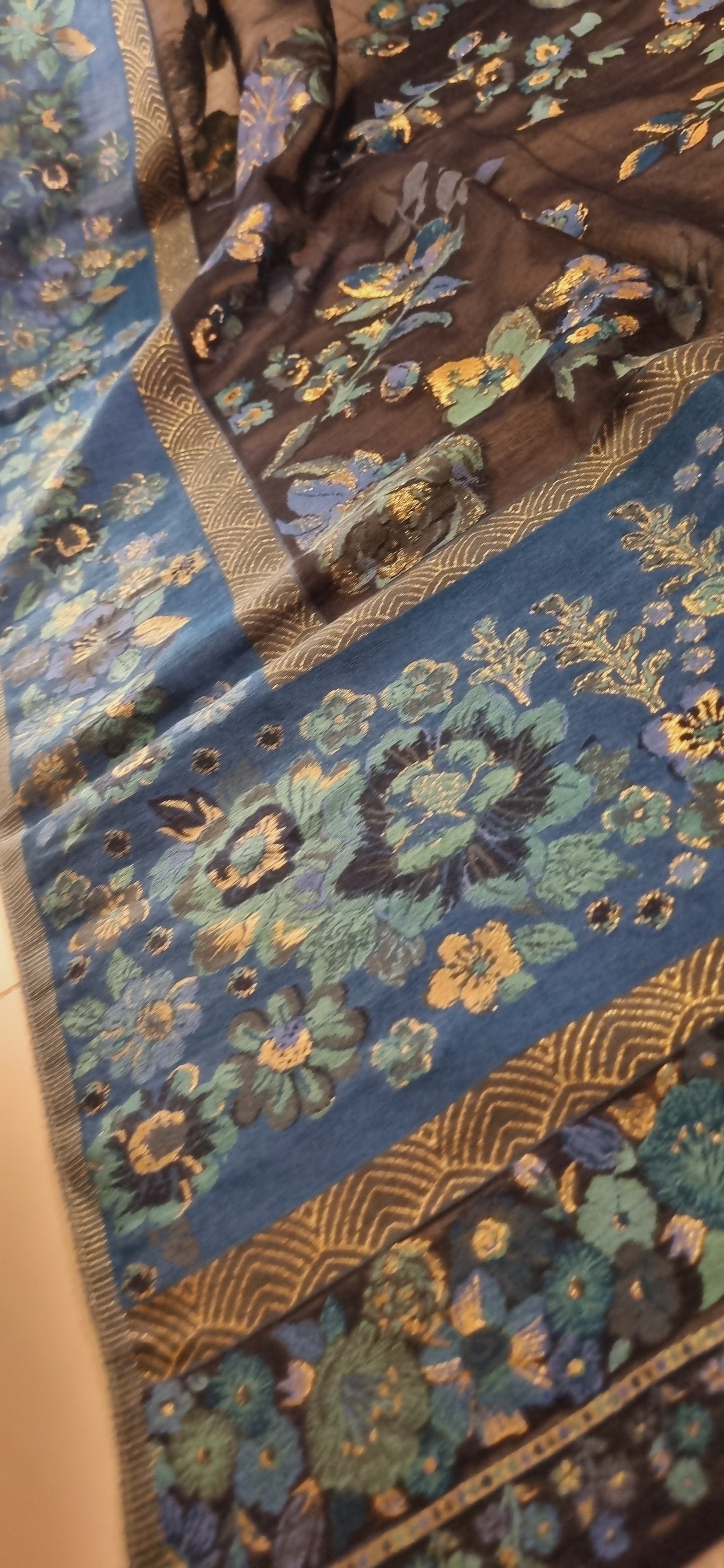 Eid edition: Silk kaani shawl