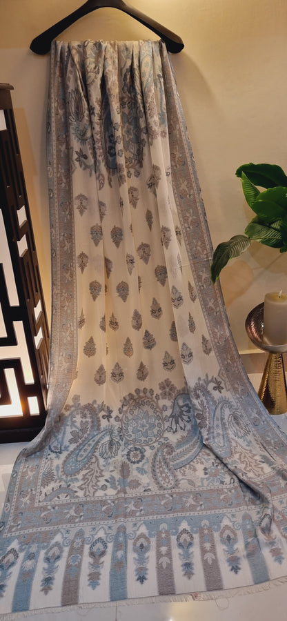 Woolen pashmina kaani shawl