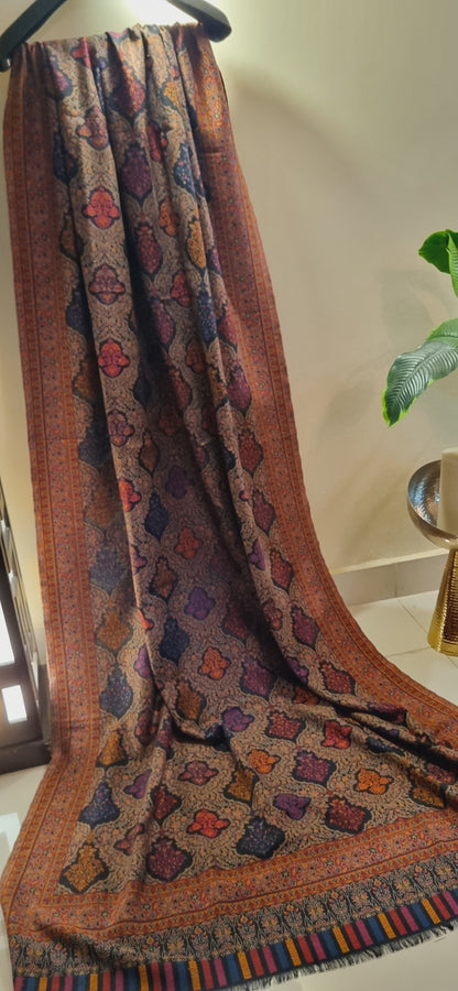 Jama kaani pashmina shawl