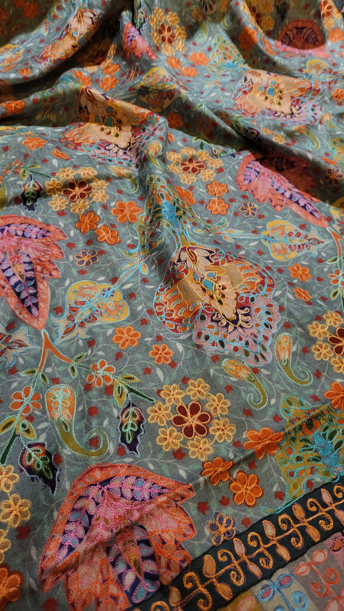 Kalamkari : Mini shawl