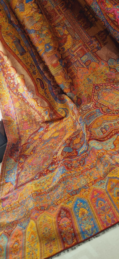 Moonlight darbari kaani pashmina