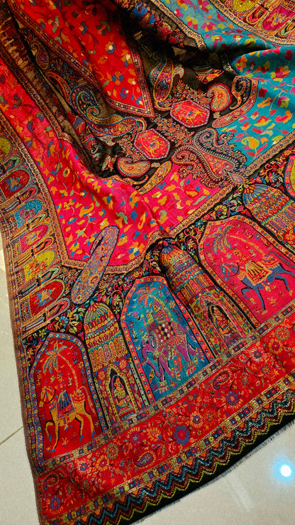 Silk kaani shawl