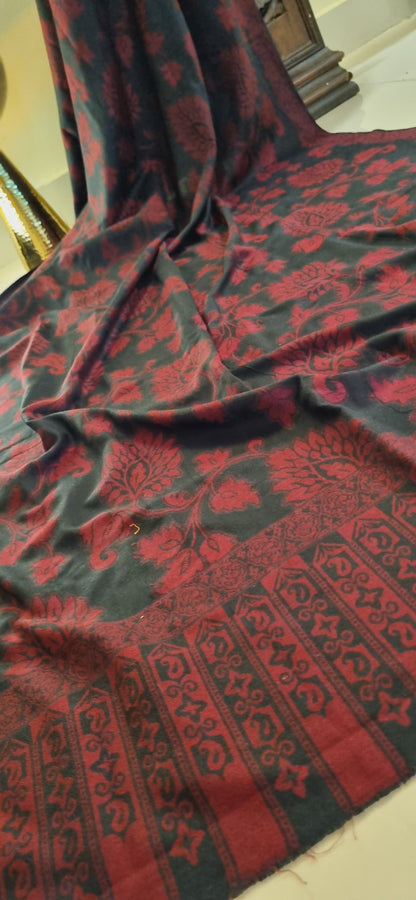 Woollen pashmina kaani shawl