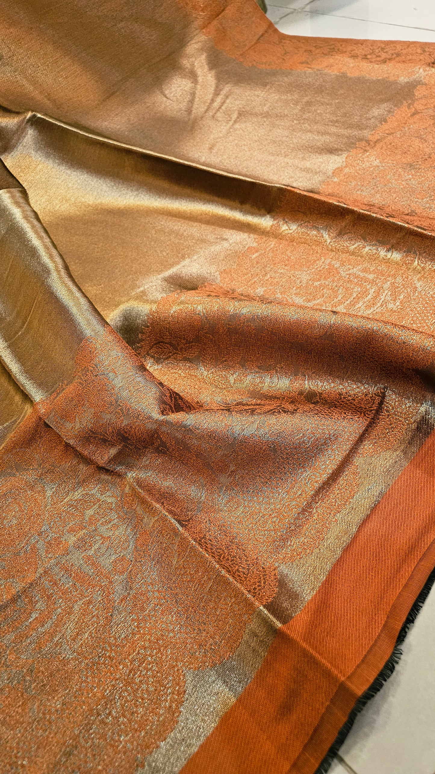 Reversible paper kaani moonlight
