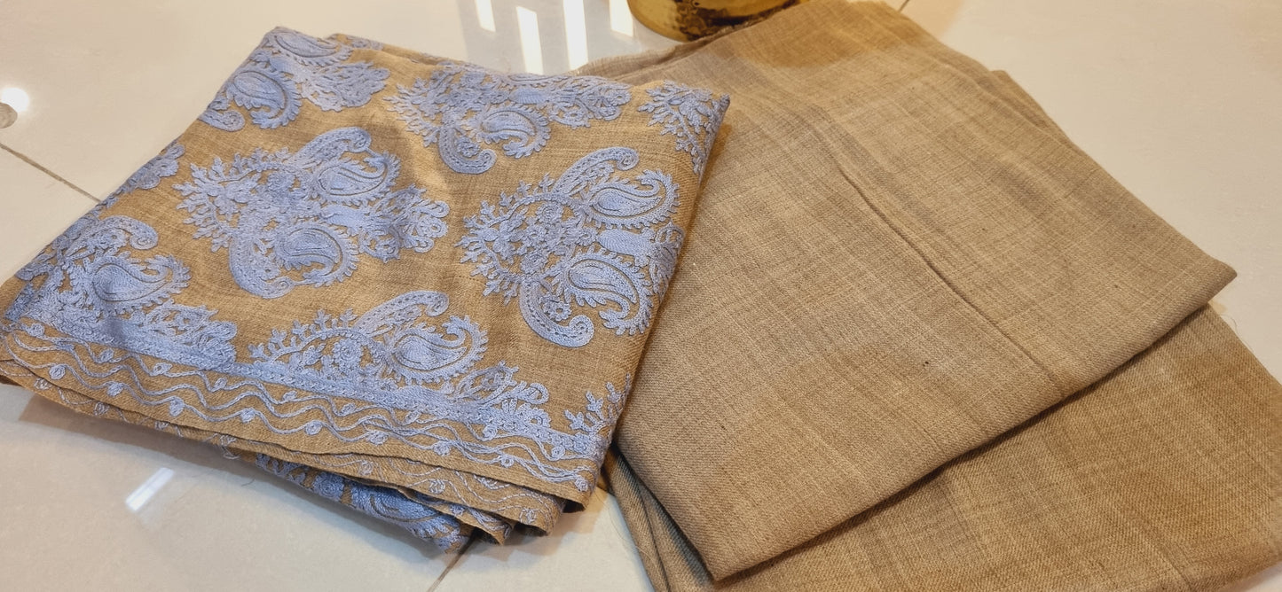 Pashmina embroidered