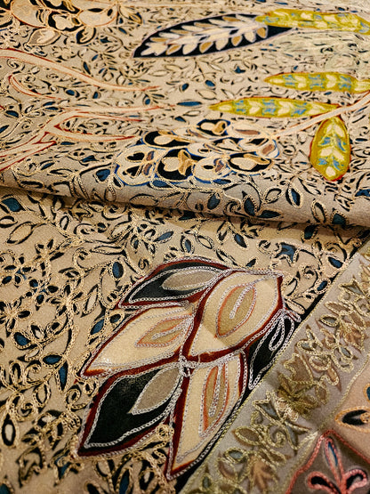 Reelkar embroidered silk dupatta