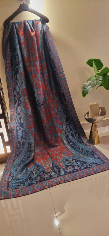 Jodha akbar moonlight reversible kaani shawl