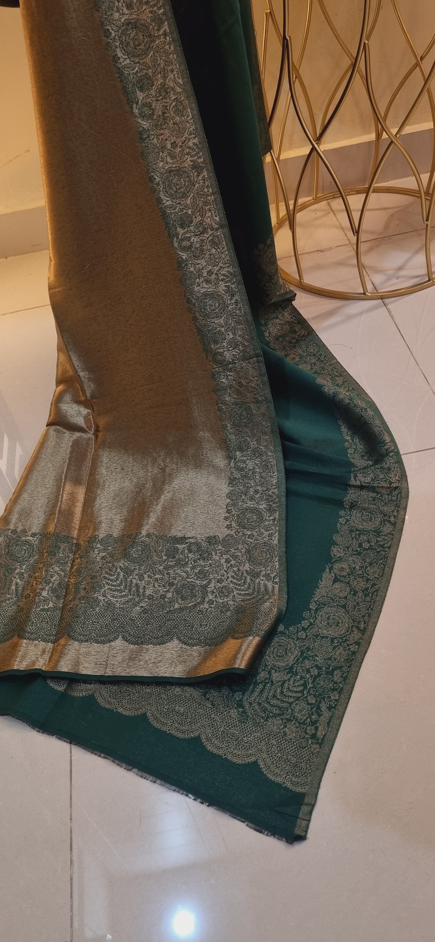 Moonlight reversible shawl