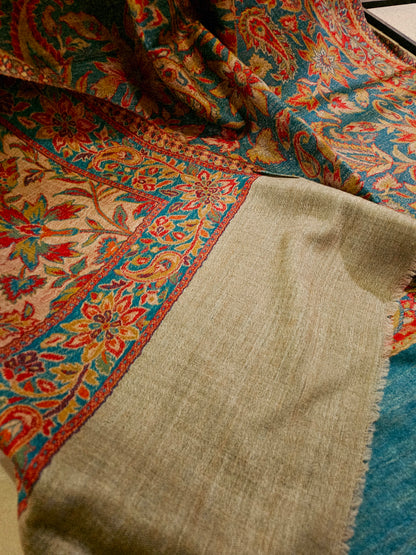 Toosh kaani reversible shawl