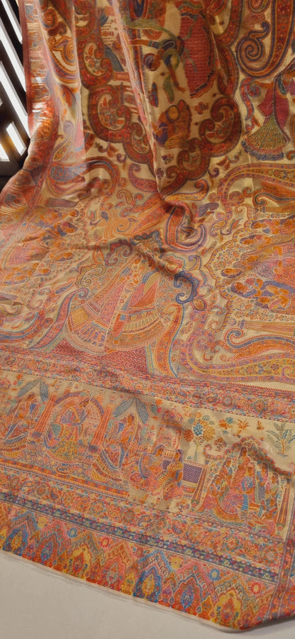 Moonlight silky pashmina kaani