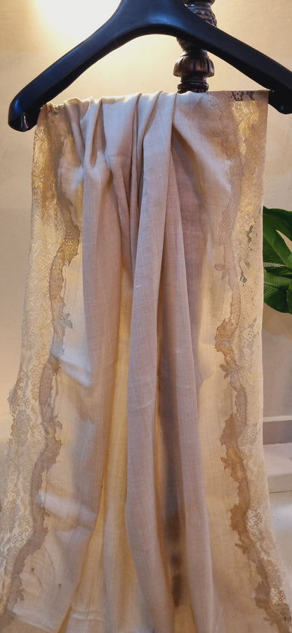 Pashmina chantilly shawl