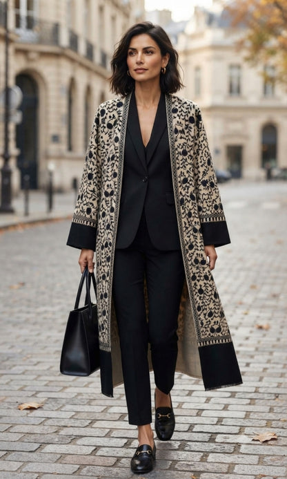 Embroidered coats: Pashmina