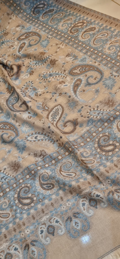 Woolen pashmina kaani shawl