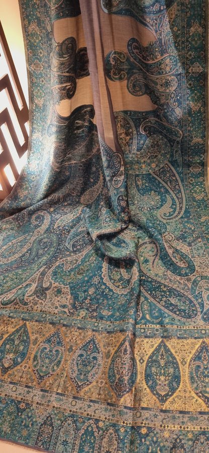 Silk kaani shawl