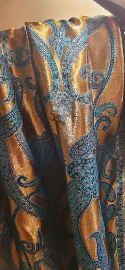 Reversible moonlight kaani shawl