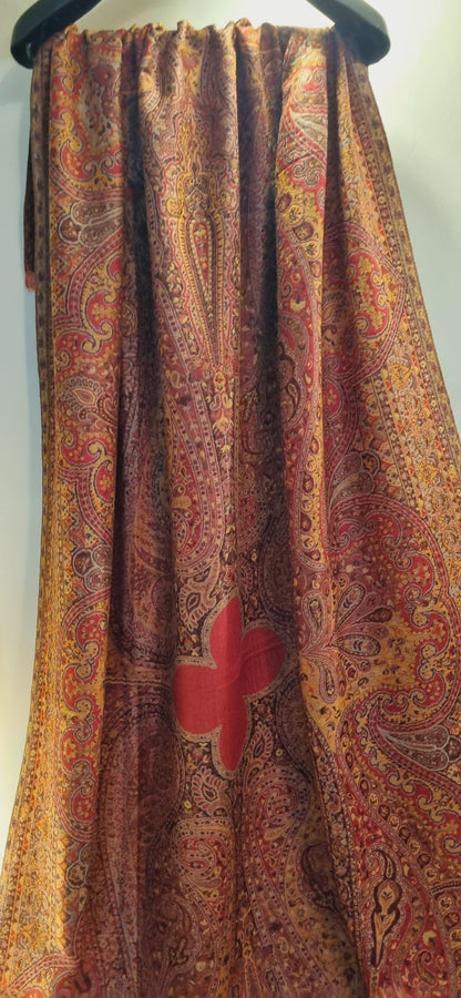 Reversible persian kaani shawl code 2001