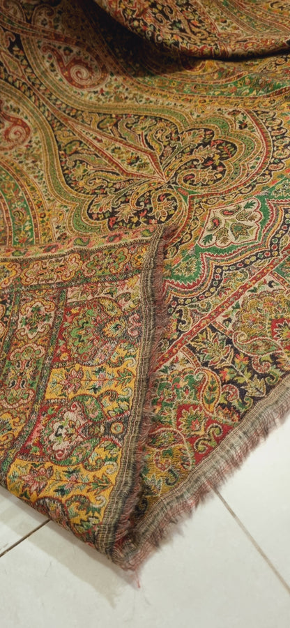 Persian reversible kaani pashmina shawl
