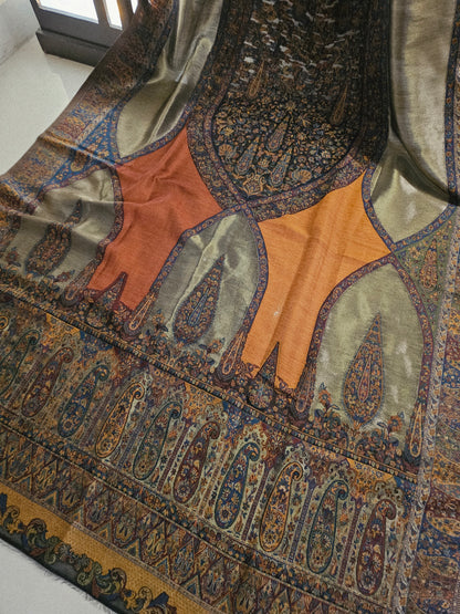 Moonlight silky kaani shawl