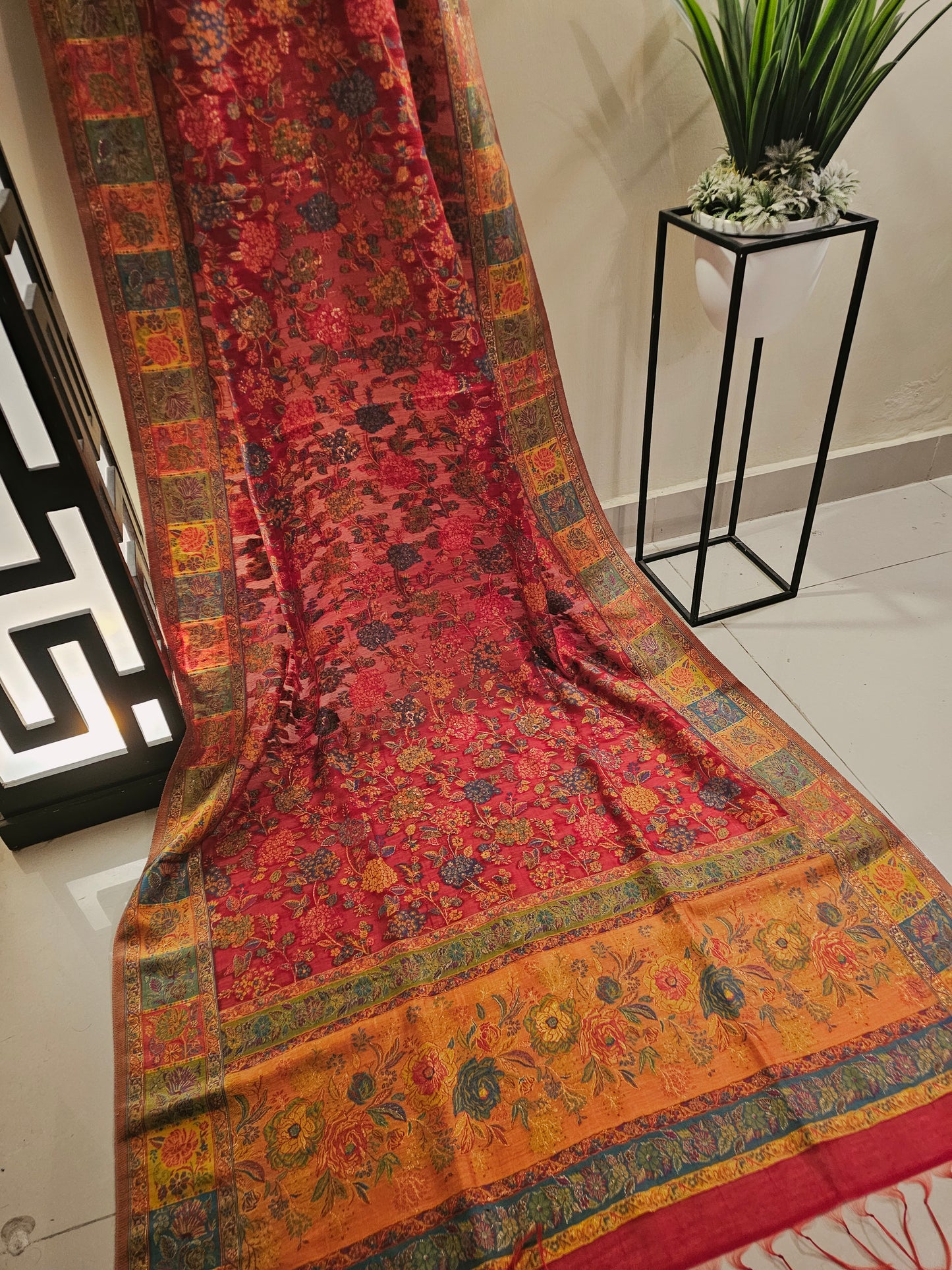 Silk kaani shawl